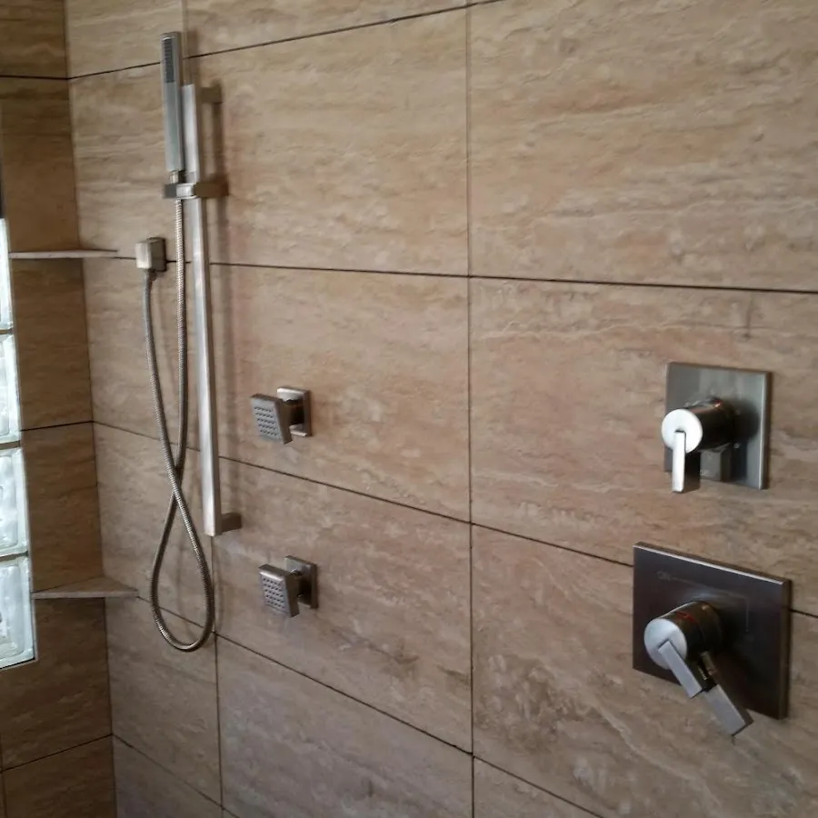 Shower fixture installation for Water Heater Replacement in Grand Rapids
